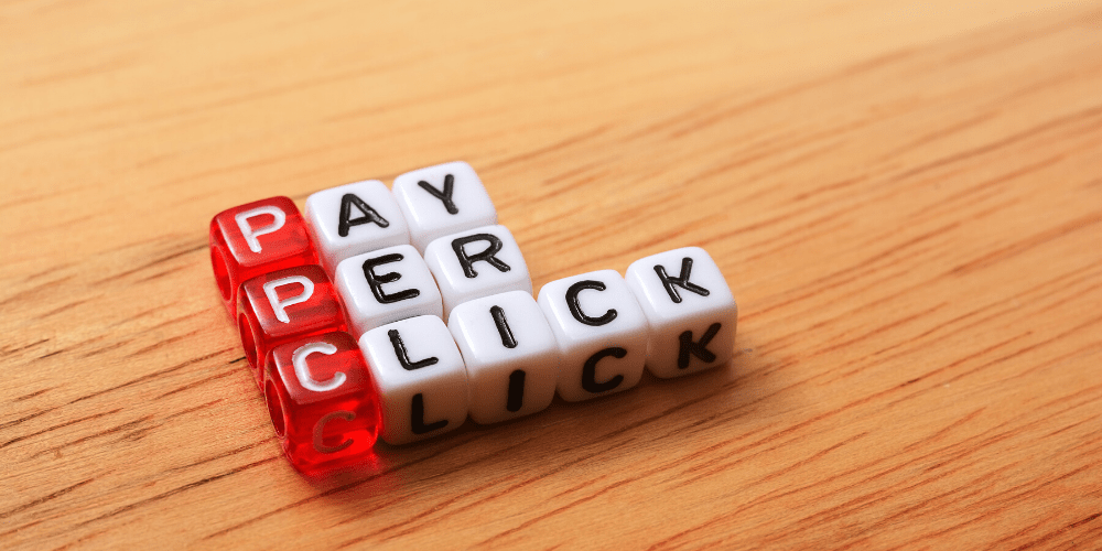 Red and White Dice Pay Per Click